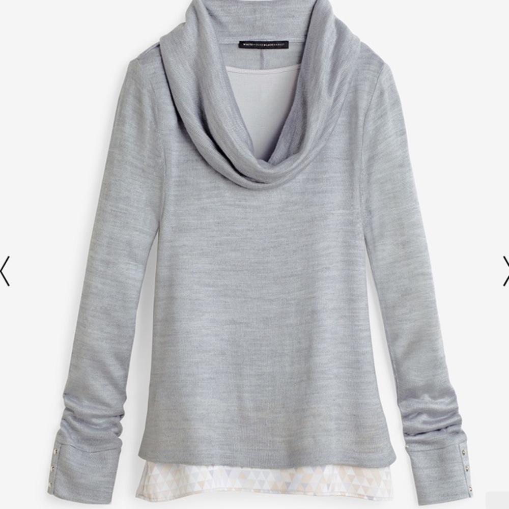WHBM Cowl Neck Sweater - Picture 4 of 9